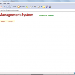 Employee welcome page